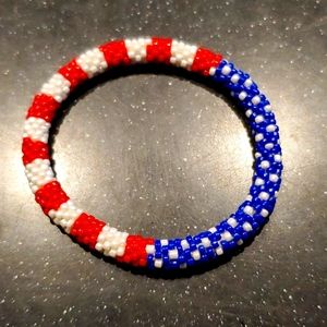 Lily & Laura American Flag bracelet